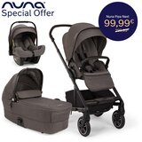 Nuna® otroški voziček 3v1 mixx™ next + pipa™ next thunder | Shoptok.si