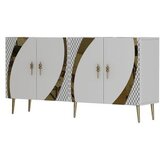 Hanah home komoda hook KB150 white gold