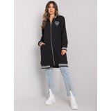 RUE PARIS Sweatshirt-RV-BL-7350.28-black | Shoptok.si