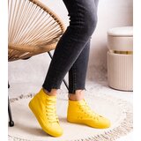 Gemre Yellow high-top sneakers Rafife | Shoptok.si