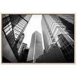  Slika - In a Big City (1 Part) Wide - Second Variant 90x60 U prirodnom drvenom okviru | shoptok.hr