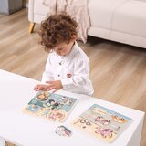 Viga 44068 polarb puzzle s ručkama - životinje | shoptok.hr
