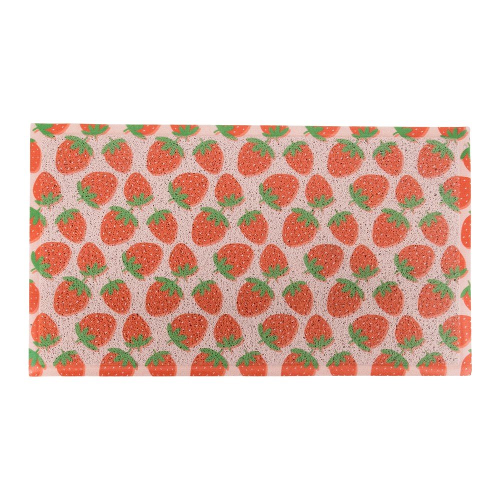 Artsy Doormats Otirač od PVC-a 40x70 cm Pink Strawberry – Cijene