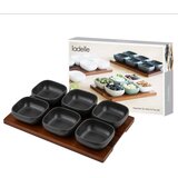 Ladelle Antracitno siv porcelanast komplet za serviranje 6 ks Essentials – | Shoptok.si