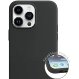 silikonski ovitek za Apple iPhone 14 - črn