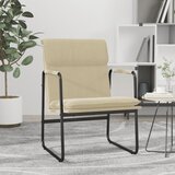 vidaXL Ležaljka krem 55 x 64 x 80 cm od tkanine | shoptok.hr