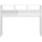  Konzolni stol visoki sjaj bijeli 105x30x80 cm konstruirano drvo | shoptok.hr