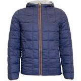 ENOS JEANS moška prehodna jakna 2v1 modro/siva Cene