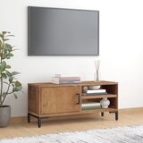 vidaXL TV ormarić smeđi 90 x 30 x 40 cm od masivne borovine | shoptok.hr