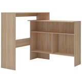  The Living Store Barska miza z 2 površinama 130x40x120 cm hrast - Barska Miza, (21454532) | Shoptok.si