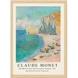 Wallity Plakat z okvirjem 55x75 cm Claude Monet – Wallity | Shoptok.si