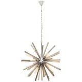 Premier Housewares Kovinska viseča svetilka s steklenim senčilom ø 75 cm Karlo – | Shoptok.si