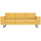  2-dijelni set sofa od tkanine žuti | Eponuda.ba