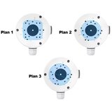 Gembird CAM-MOUNT-JB60 metalna vodootporna kutija, nosac za montazu kamere 116x116x45mm | ePonuda.com
