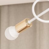  plafonski luster oxford 3xE27/15W/230V zlatna/bela | Eponuda.com
