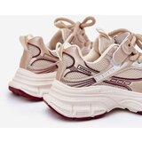 Boto Lightweight Kids Sneakers On Thick Sole Gold Xairana | ePonuda.com