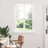 vidaXL Zavjesa za prozor sa zavjesama Ostalo Bijela 85 x 175 cm Aluminij | shoptok.hr