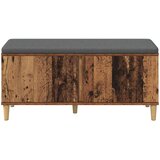  Klupa za hodnik s jastukom Staro drvo 100 x 38 x 46 cm | shoptok.hr