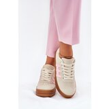 EVENTO Boto Womens Sneakers On Platform Beige Syliyana | Shoptok.si