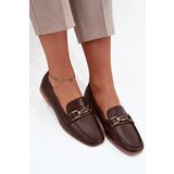 Boto Women's Loafers with Decoration Brown Priscelle | Shoptok.si