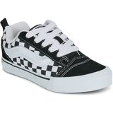 Vans Nizke superge Knu Skool CHECKERBOARD BLACK/TRUE WHITE Črna | Shoptok.si
