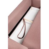 Bonami Selection Svijetlo ružičasta sklopiva sofa od bouclé tkanine 247 cm Quinoa – | shoptok.hr