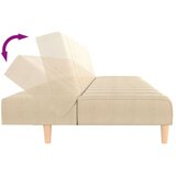  Kavč dvosed z ležiščem krem blago | Shoptok.si