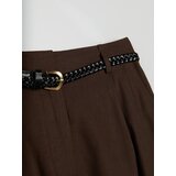 Sinsay Kratke hlače s primjesom lana | shoptok.hr