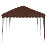  Rastezljivi šator za zabave 575 x 290 x 245 cm Smeđa | Eponuda.com