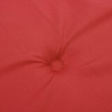  Jastuci za vrtne stolice 4 kom crveni 120x50x3 cm od tkanine | shoptok.hr