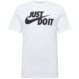Nike Majica 'Just Do It' črna / off-bela Cene