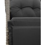  9-dijelni vrtni bistro set od poliratana s jastucima sivi | Eponuda.com