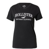 Hollister Majica črna / bela | Shoptok.si