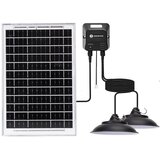 Aigostar LED solarni luster sa senzorom 2x LED/35W/12V 6000 mAh 6500K, prečnik 15 cm | Eponuda.com