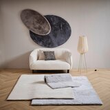 Novel preproga z visokim florom lhasa 70/130 cm tkano svetlo rjava | Shoptok.si