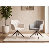 Stylife NASLANJAČ, kovina, tekstil krem barve, črna | Shoptok.si