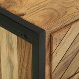  Konzolna stolica Smeđa 90 x 35 x 80 cm Čvrsto drvo akacije | shoptok.hr