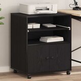  Držač za printer Crni hrast 60 x 48 x 74 cm Konstruirano drvo | shoptok.hr