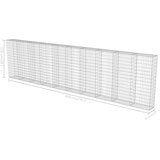  Gabionski zid s poklopcima od pocinčanog čelika 600 x 30 x 150 cm | shoptok.hr