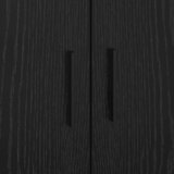  Krevetna konstrukcija Crni hrast 80 x 200 cm Konstruirano drvo | shoptok.hr