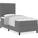  Krevet s podnožjem s madracem svijetlo sivi 100x200 cm kordura | shoptok.hr
