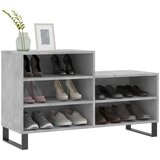  za cipele boja betona 102x36x60 cm konstruirano drvo | shoptok.hr