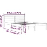  Posteljni okvir iz trdne borovine 140x200 cm, (20606089) | Shoptok.si