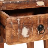 vidaXL Konec mize večbarvno 40 x 32 x 46 cm trden predelan les | Shoptok.si