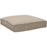  Jastuk Sivo-smeđa 80 x 80 x 12 cm Oxford tkanina | shoptok.hr