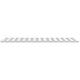  Posteljni okvir bel 90x200 cm trdna borovina, (20726876) | Shoptok.si