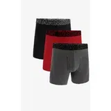 Under Armour M UA Perf Cotton 6in Oprijete boksarice 3 Piece Siva