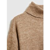 Marisse Beige Turtleneck Sweater | ePonuda.com