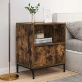  Noćni ormar s ladicama 2 pcs Dimljeni hrast 49 x 36 x 61 cm | Eponuda.com