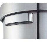 EKO Velik lepo oblikovan zbiralnik odpadkov, prostornina 60 l, VxØ 667 x 405 mm, nerjavno jeklo | Shoptok.si